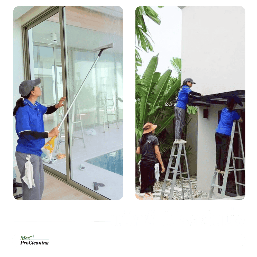 รับทำความสะอาดที่อยู่อาศัยและสถานประกอบการ